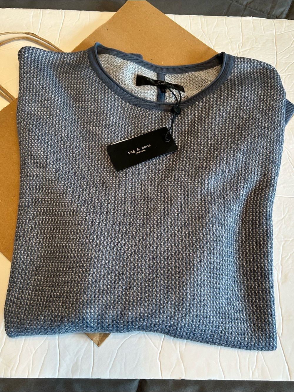 Rag & Bone Men’s NWT Waffle Knit.